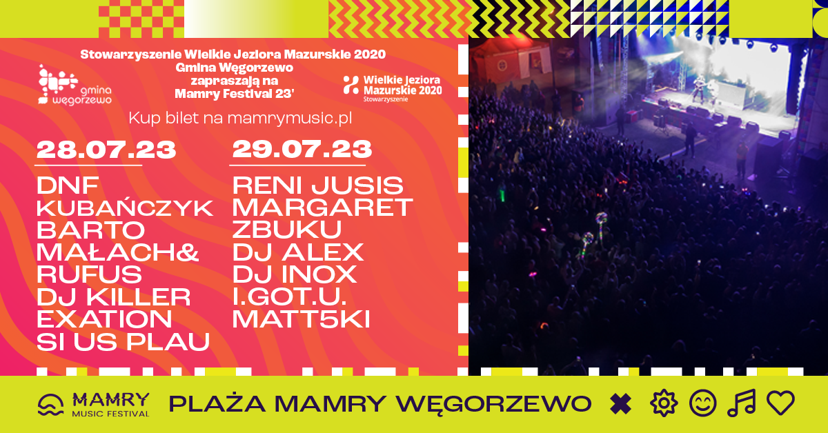 MAMRY Festiwal po raz kolejny w Węgorzewie
